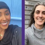 Najma Mohamed and Lesley Steinman